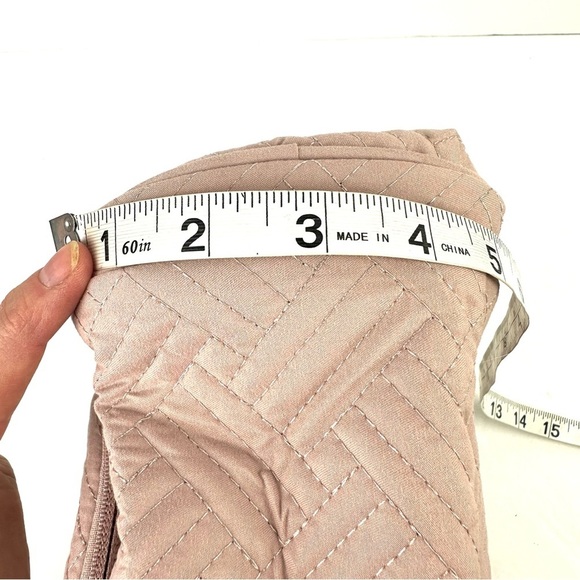 Bagsmart Atlas Hanging Organizer Makeup Toiletry Travel Case Pale Pink Rose New - Picture 14 of 14